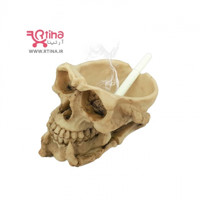 مدل جدید زیر سیگاری جمجمه (مجسمه اسکلتی دکوری)