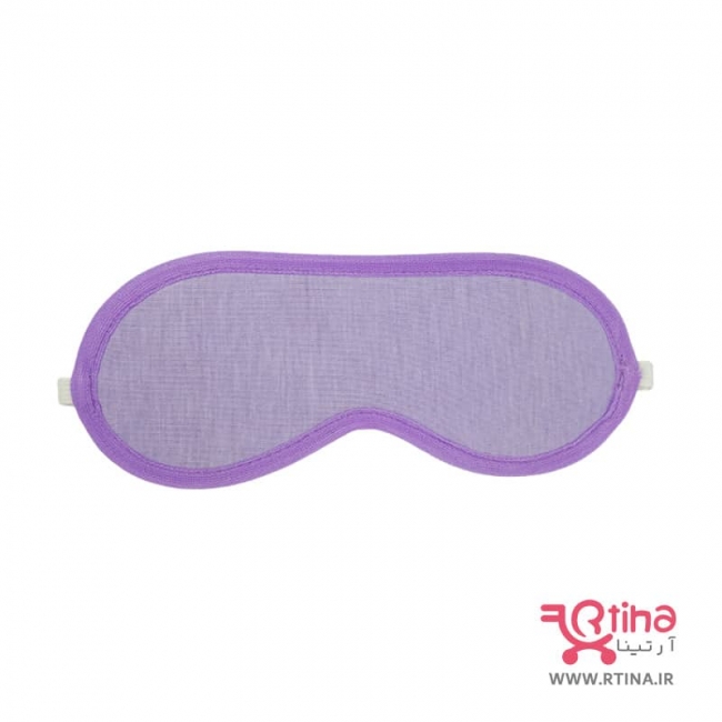 چشم بند نخی ساده دخترانه/زنانه رنگ بنفش