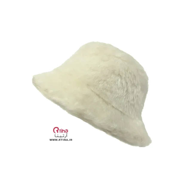 کلاه خز باکت زنانه و دخترانه رنگ نباتی