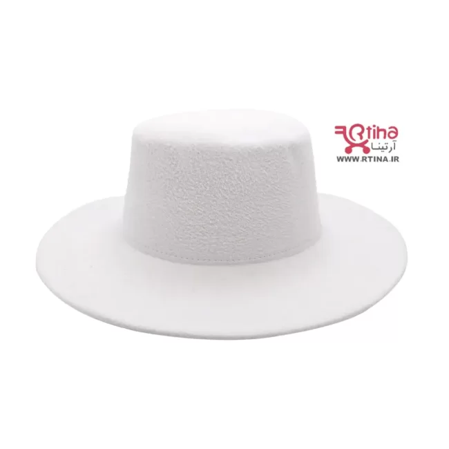 کلاه فدورا خاخامی سفید برفی تخت پسرانه دخترانه