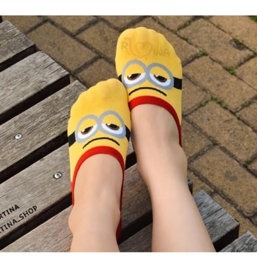 جوراب کالج طرح مینیون