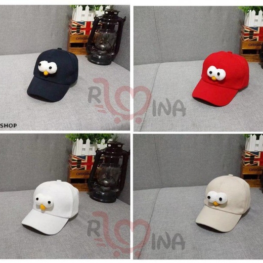 کلاه عروسکی جدید بچگانه مدل چشم قلمبه ای