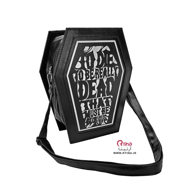 کیف دوشی و دستی زنانه/ مردانه مدل 6ضلعی تابوت