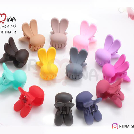 کلیپس سایز کوچک موی دخترانه مدل شمعی