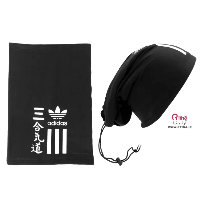 اسکارف سر ضخیم زمستانی مدل بند دار و کلاه شونده