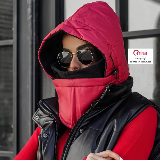 فول کلاه ضد باد و ضد آب زمستانی حرفه ای