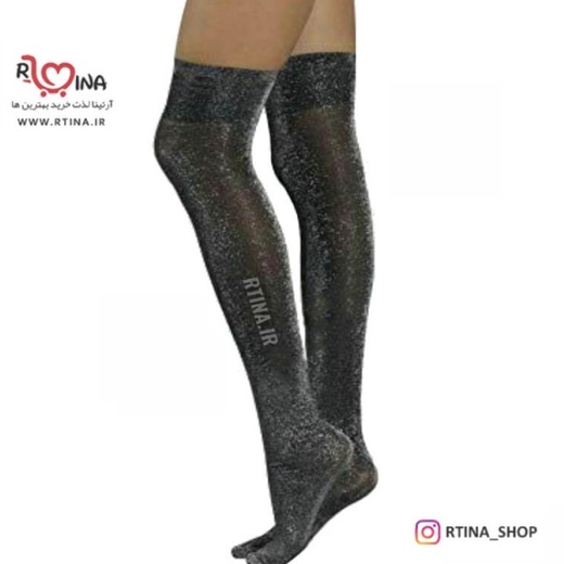 جوراب لمه زنانه و دخترانه مدل ساق بلند (دو سایز)