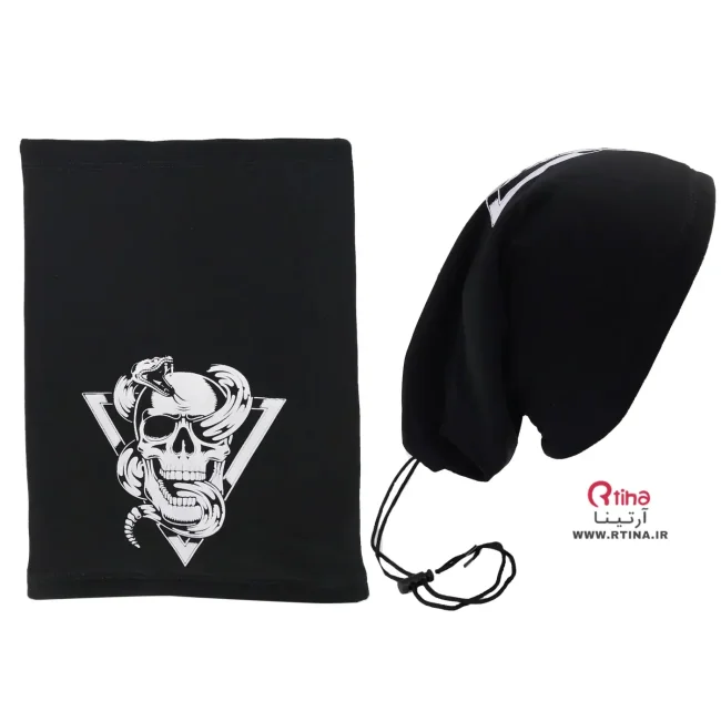 اسکارف اسکلتی کلاه شو طرح جدید فشن