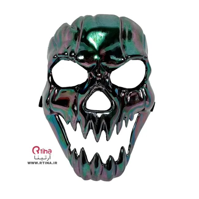 نقاب صورت پسرانه و دخترانه اسکلتی متالیک/ اورجینال