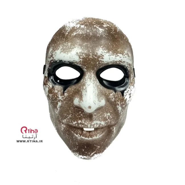 ماسک زامبی طرح چهره انسان/ اورجینال PVC
