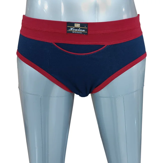 شورت مردانه اسلیپ نخی/پنبه ای مدل جیب دار