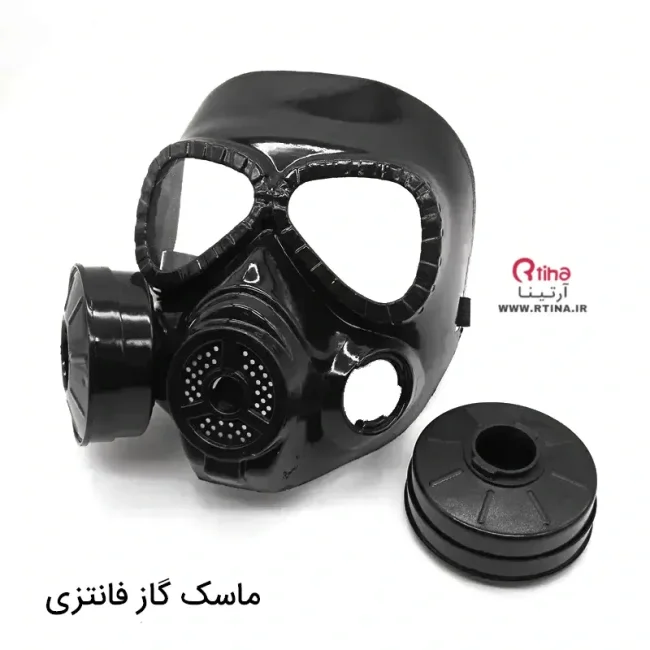 ماسک گاز فانتزی با لنز شفاف/ PVC