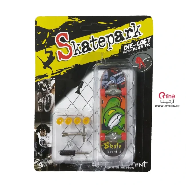 اسکیت برد فانتزی انگشتی جدید با لوازم جانبی