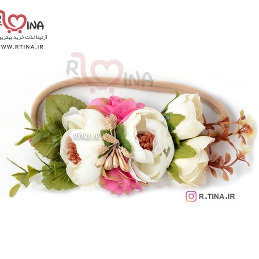 تل نوزادی گل دار