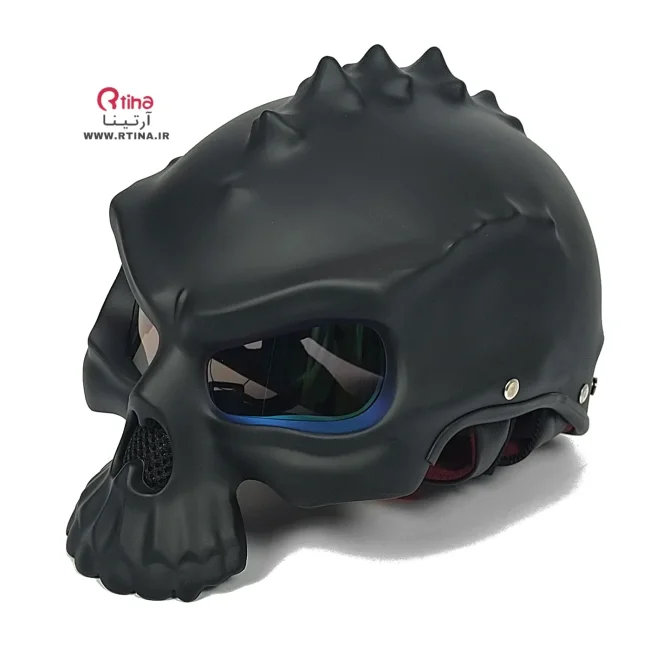 کلاه ایمنی موتور سیکلت مدل اسکلتی (skull اورجینال)