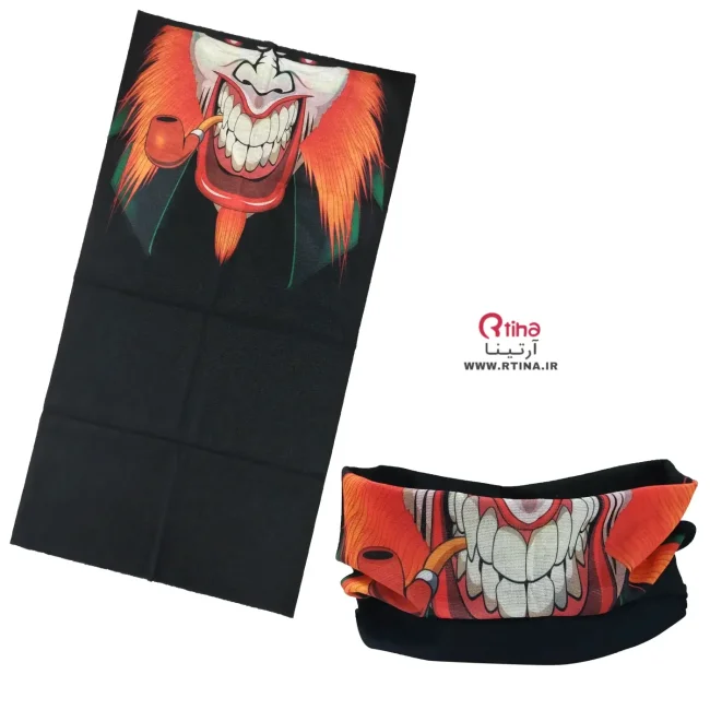 اسکارف اسپرت پسرانه طرح فیس گنگ