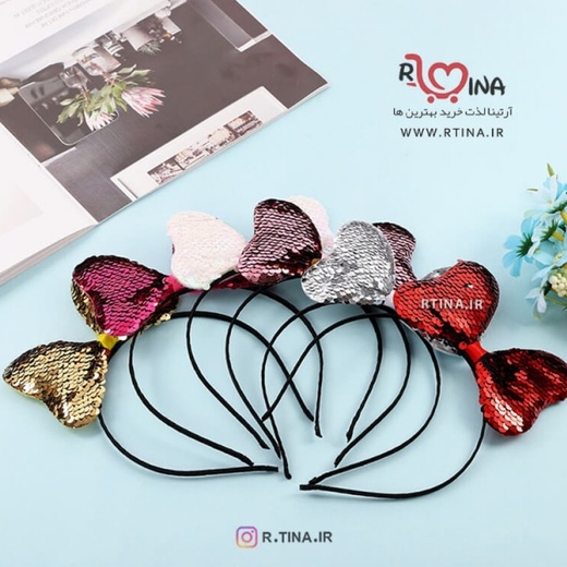 تل پولکی دخترانه پاپیون