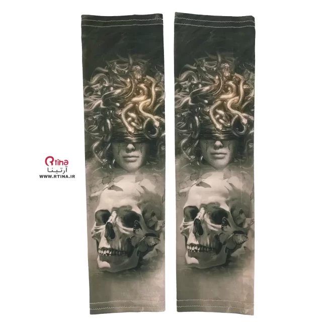 ساق دست  اسکلت دار مدل جمجمه فانتزی