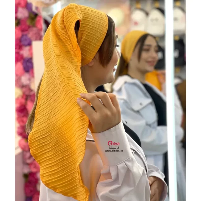 دورگ روسری عربی/ مدل جدید صدفی