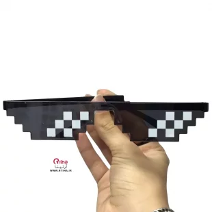 عینک آفتابی PIXEL تاگ لایف (Thug life) فانتزی شطرنجی