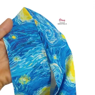 دورگ فانتزی تک‌لایه مدل Starry Night (پارچه‌ای سبک)