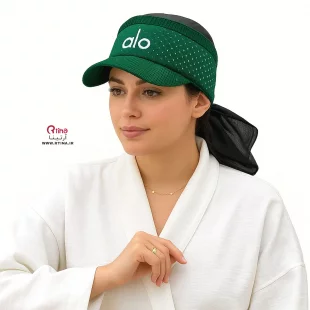 نقاب آفتابی اسپرت زنانه مدل ALO (سبز ترند)