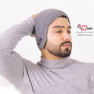 کلاه بافت گوشگیر دار مردانه جدید مدل w2
