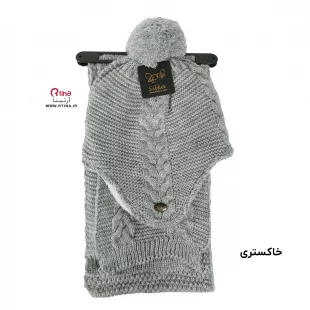 جدیدترین مدل شال و کلاه دخترانه بچه گانه