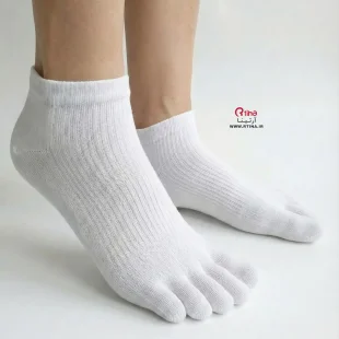 جوراب انگشتی سفید