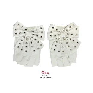 دستکش چرم مصنوعی زنانه