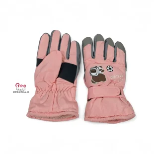 دستکش برف بازی دخترانه