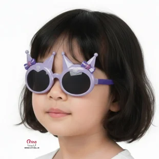عینک کرومی بچه گانه/ آفتابی UV400