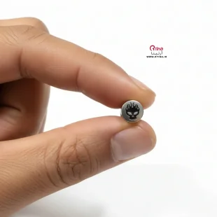 گوشواره طرح اسکلت