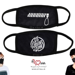 ماسک طرح تایپوگرافی