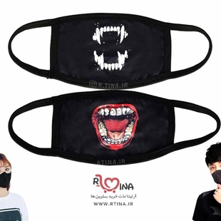 ماسک طرح دندان ببر