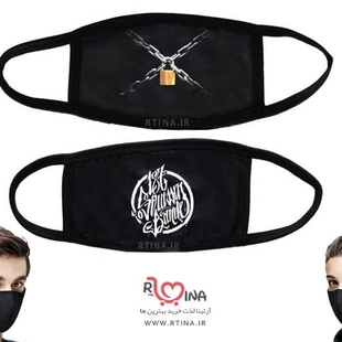 ماسک فانتزی طرح typography