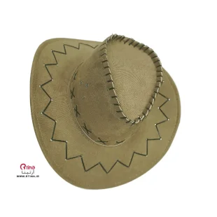 کلاه کابویی طرح وسترن کد رنگ K-31