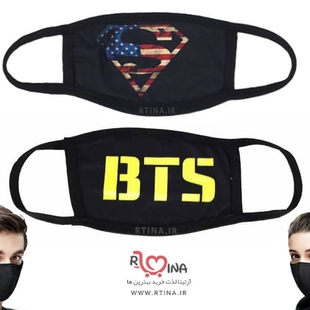 ماسک دهنی طرح دار مدل سوپر من