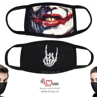 ماسک دهانی طرح جوکر خونی