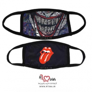 ماسک طرح قهقهه و لب