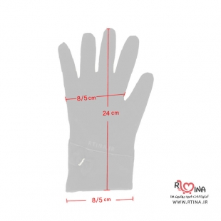 دستکش زنانه پارچه ای کد s106