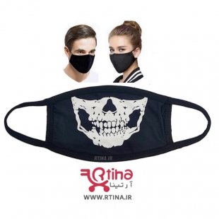 ماسک نخی مدل اسکلت6