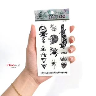 تاتو موقت روی بدن