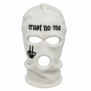 کلاه فیس طرح Trust No One/ بافت