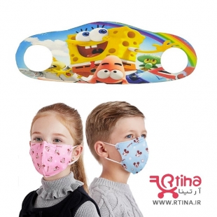 ماسک کودک طرح باب اسفنجی Y12