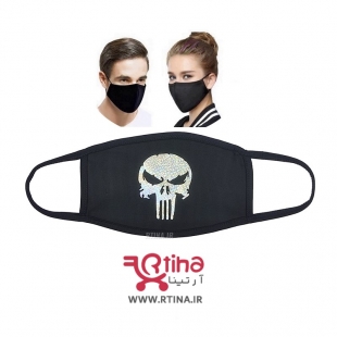 ماسک تنفسی نخی طرح Skull 2