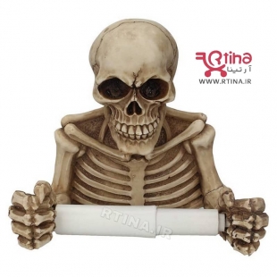 جا دستمال توالت (حمام-روشویی-سرویس بهداشتی) مدلskull