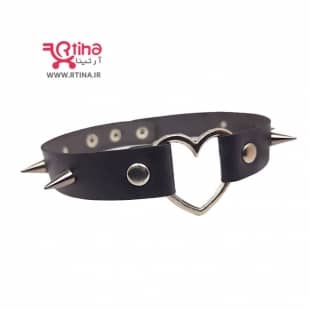 چوکر اسپایکی چرم دخترانه (تینیجر) مدل TR-Z01