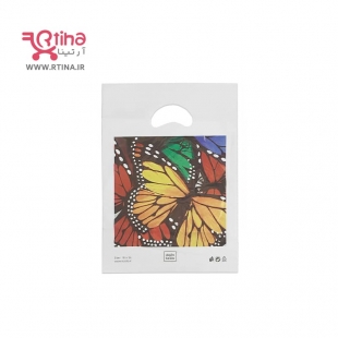 کیسه پلاستیک طرح دار مدل دسته موزی (بسته 100 عددی) 18×26