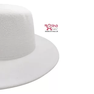 کلاه فدورا سفید اصل